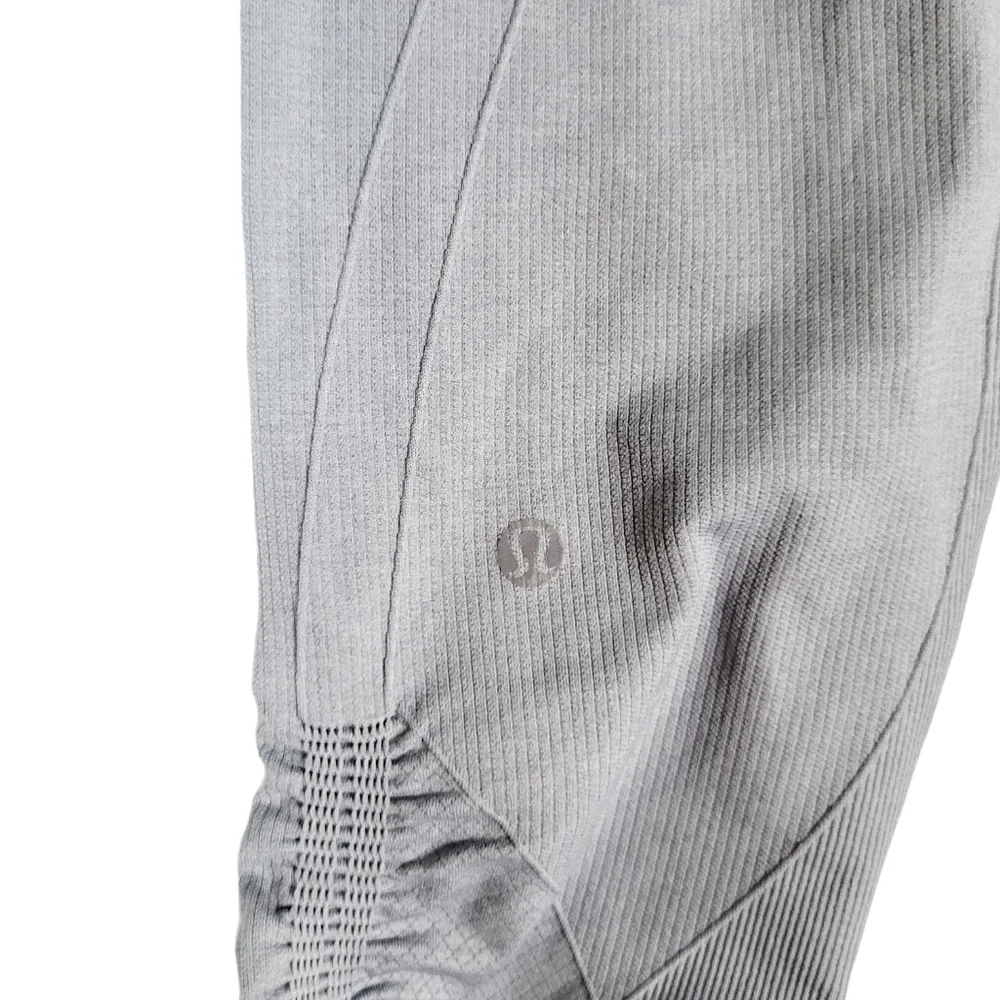 LULULEMON In the Flow crop leggings grey